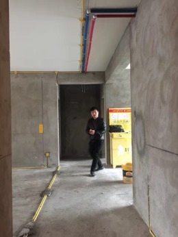 【龙发装饰】盛唐至尊施工工地